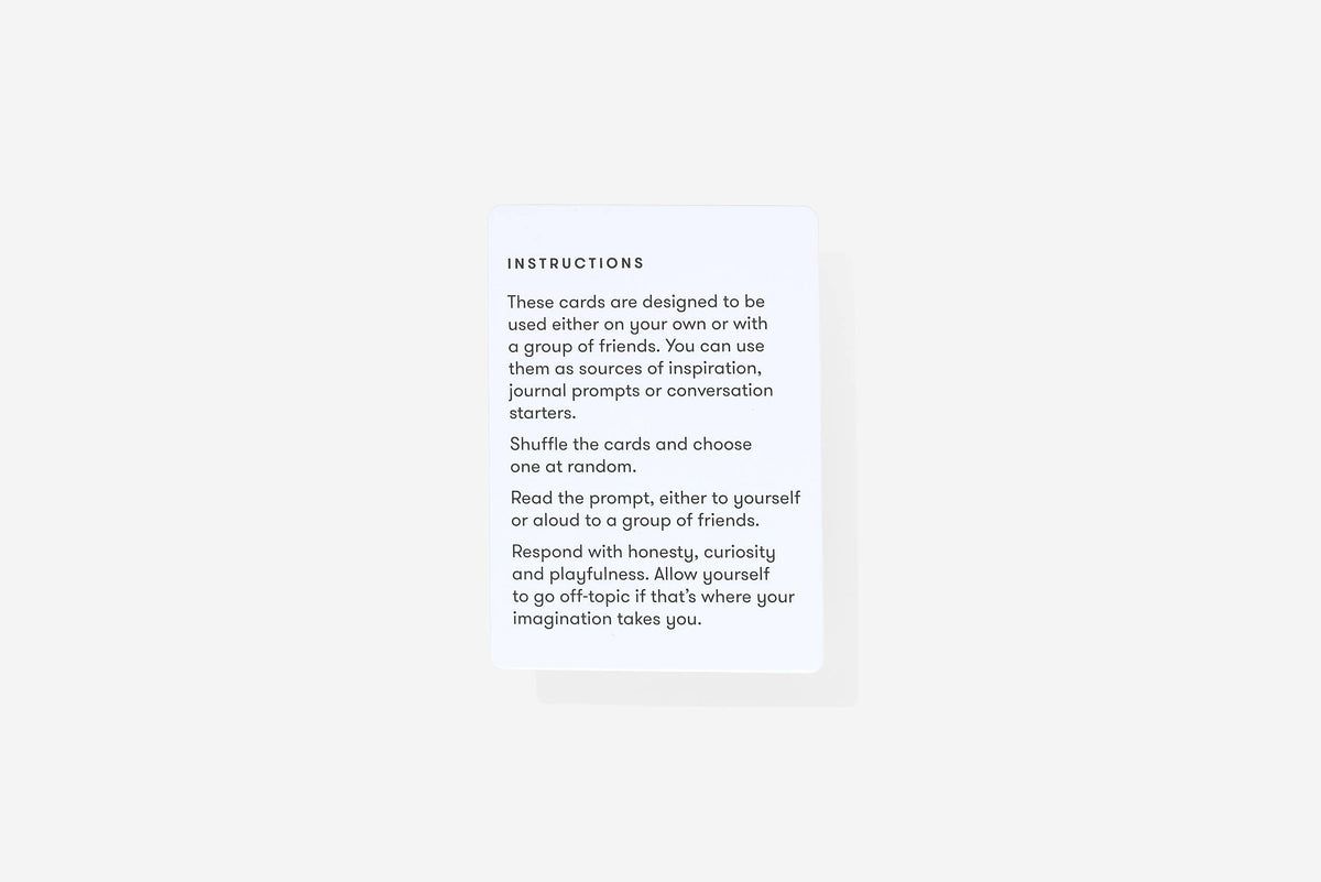 Creative Thinking Cards