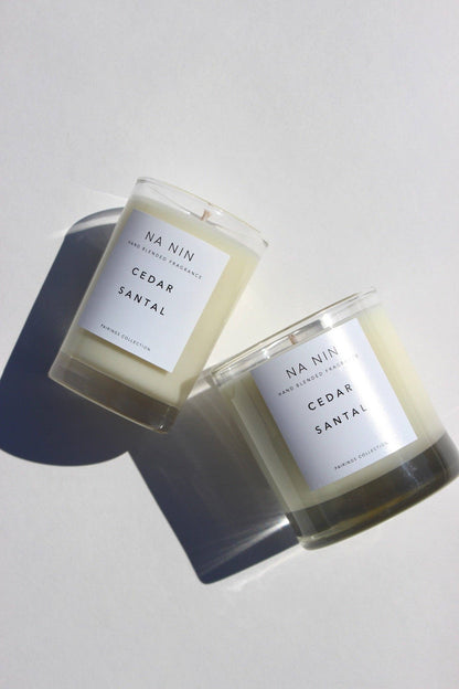 Cedar &amp; Santal Candle / Available in Multiple Sizes