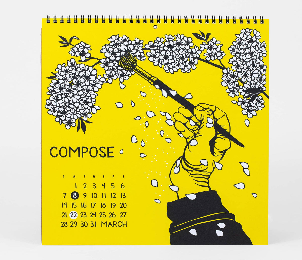 Nikki McClure Shall We Begin 2027 Wall Calendar