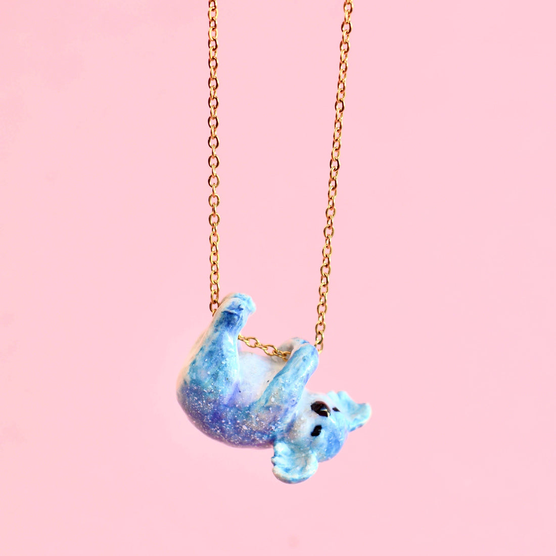 Galaxy Bear Koala Necklace