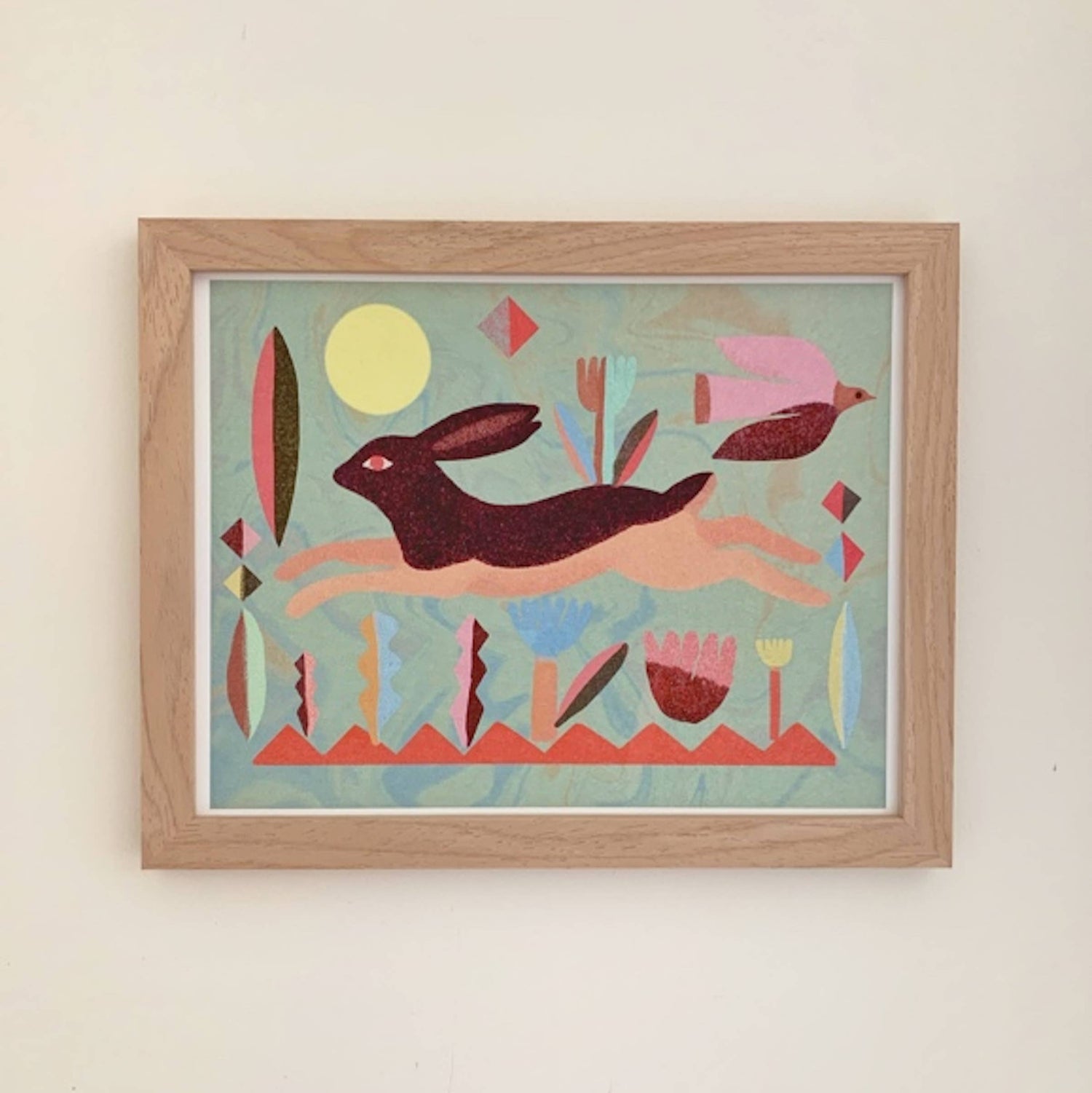 Rabbit Run Art Print