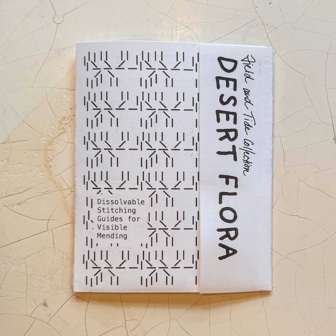 Visual Mending Embellishment Transfer- Desert Flora