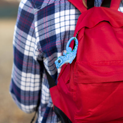 LifeLight Animal Carabiner Flashlight - Blue Lizard
