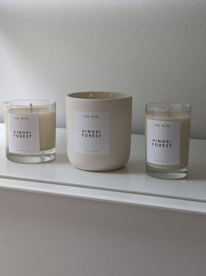 Hinoki Forest Candle / Available in Multiple Sizes