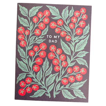 "To My Dad" Greeting Card