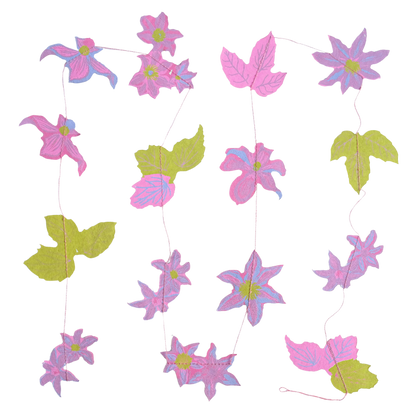Clematis Vertical Wall Hanging