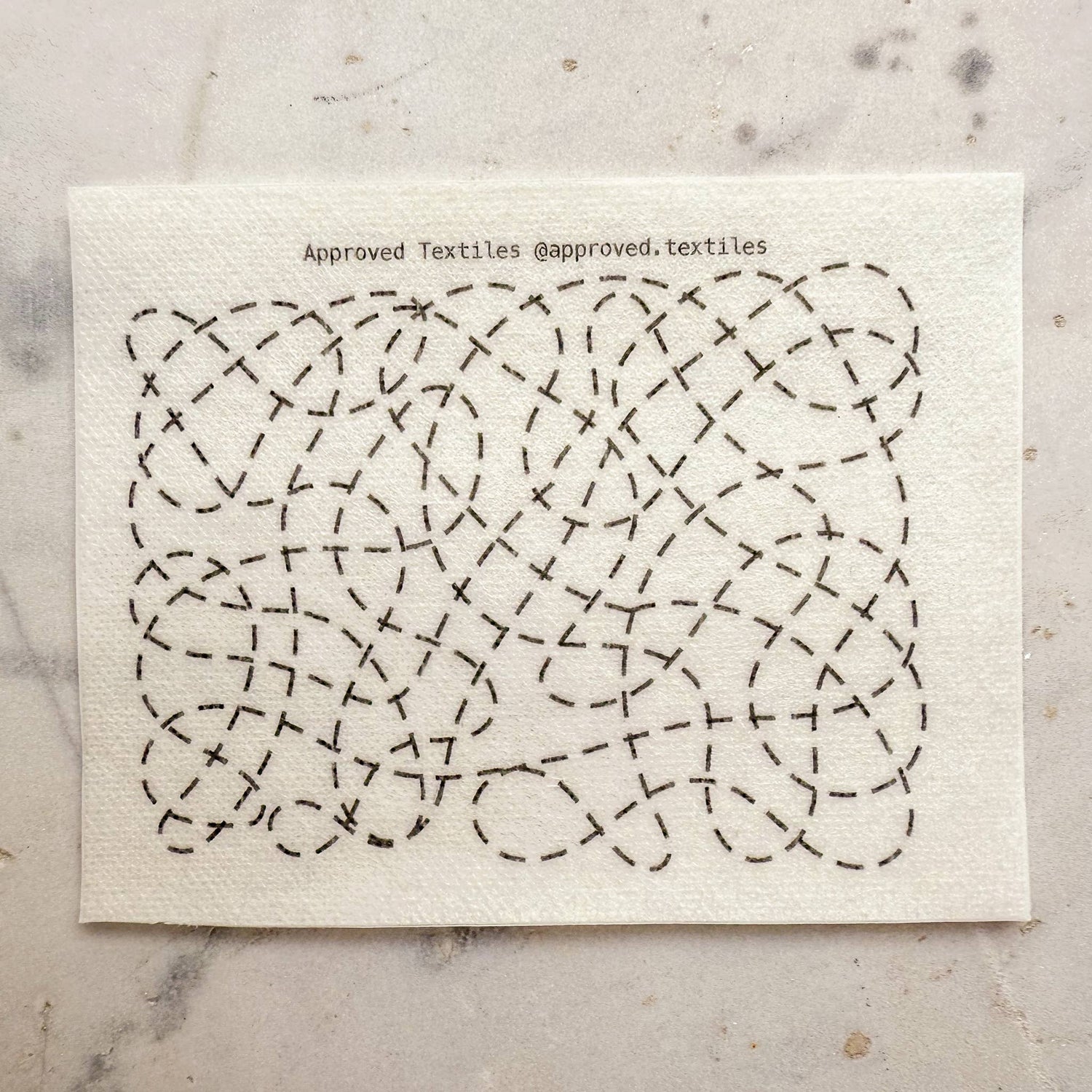 Visual Mending Embellishment Transfer - Anni Albers