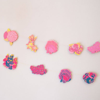 Spring Garden Sewn Garland