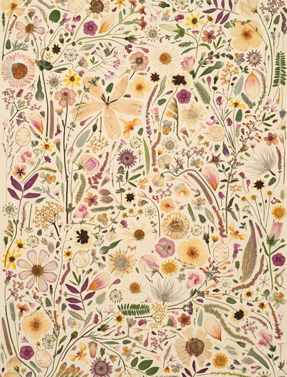 Beautiful Blooms Wrapping Paper Book