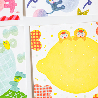 Fruits Block Memo