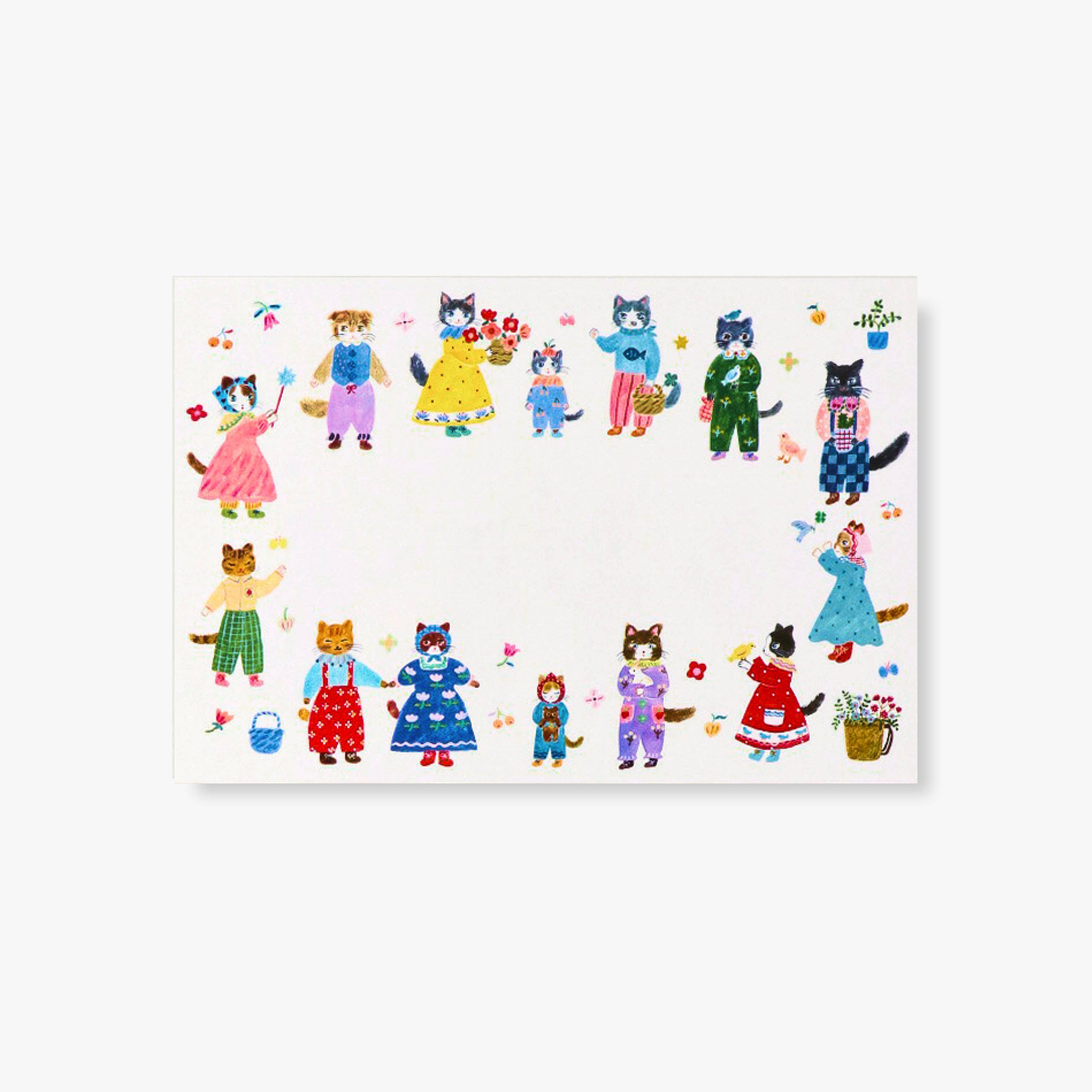 Postcard Set - Little Fluffy Friends