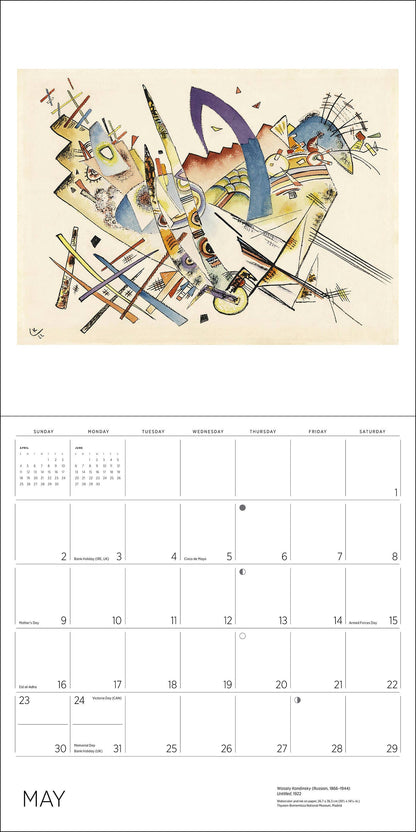 Kandinsky 2027 Wall Calendar