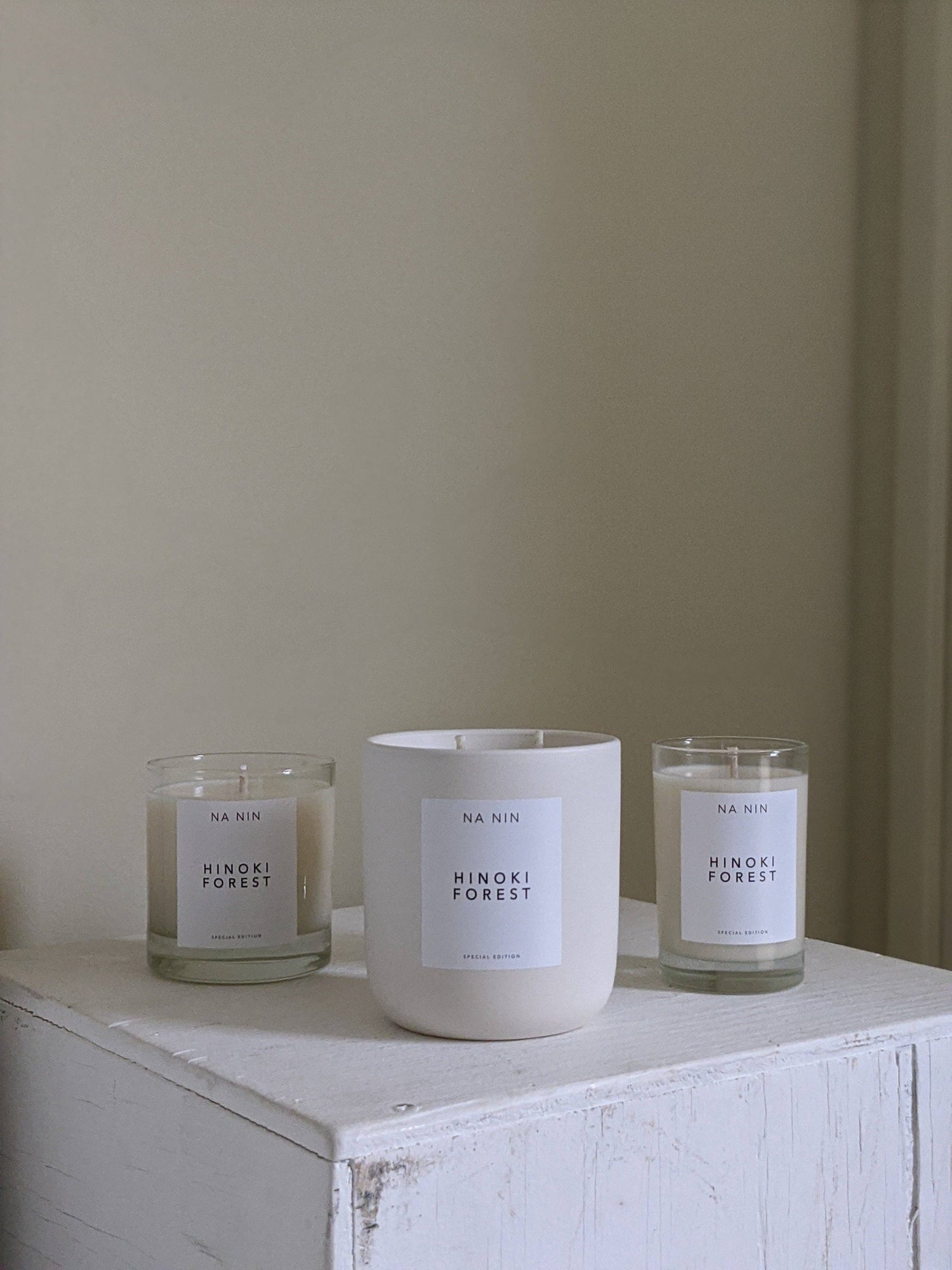 Hinoki Forest Candle / Available in Multiple Sizes