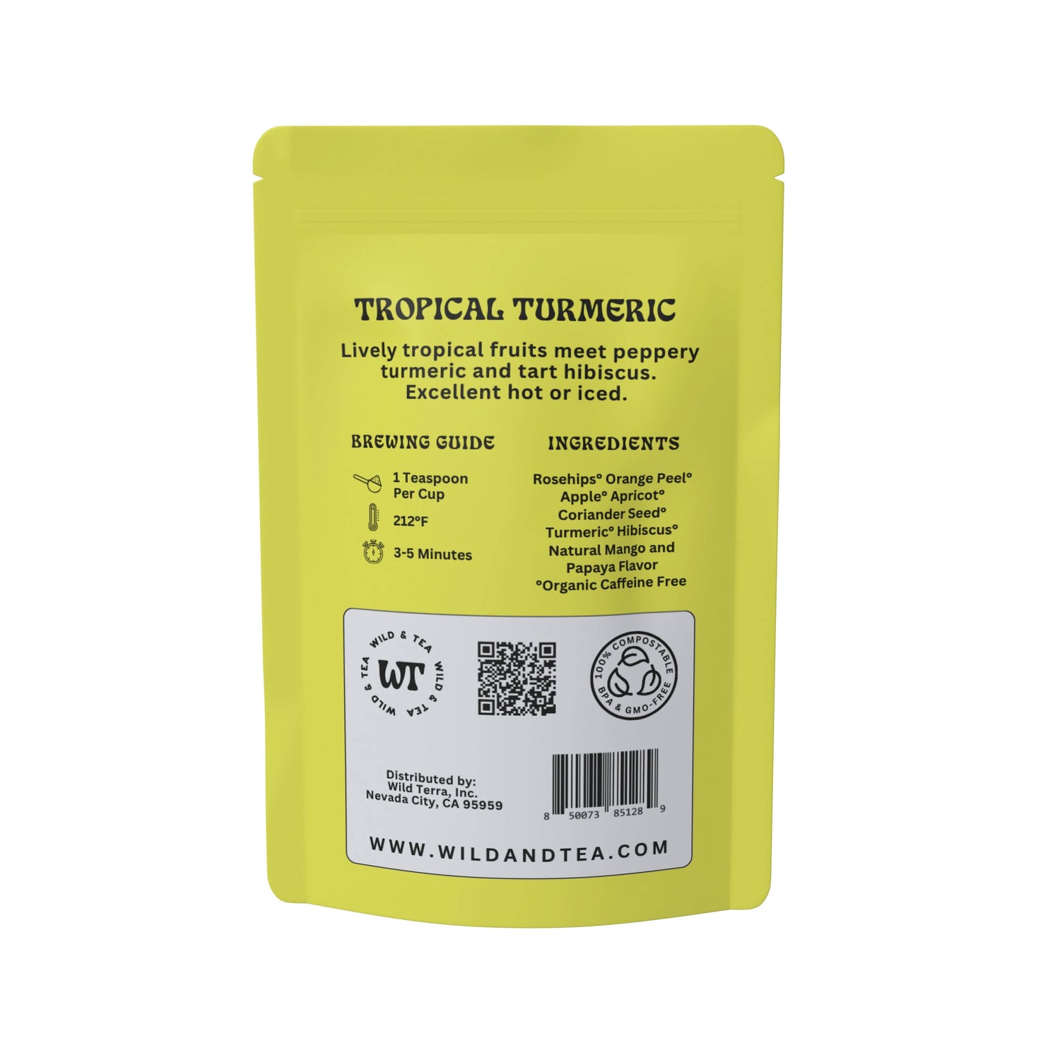 Tropical Turmeric Fruit Tea
