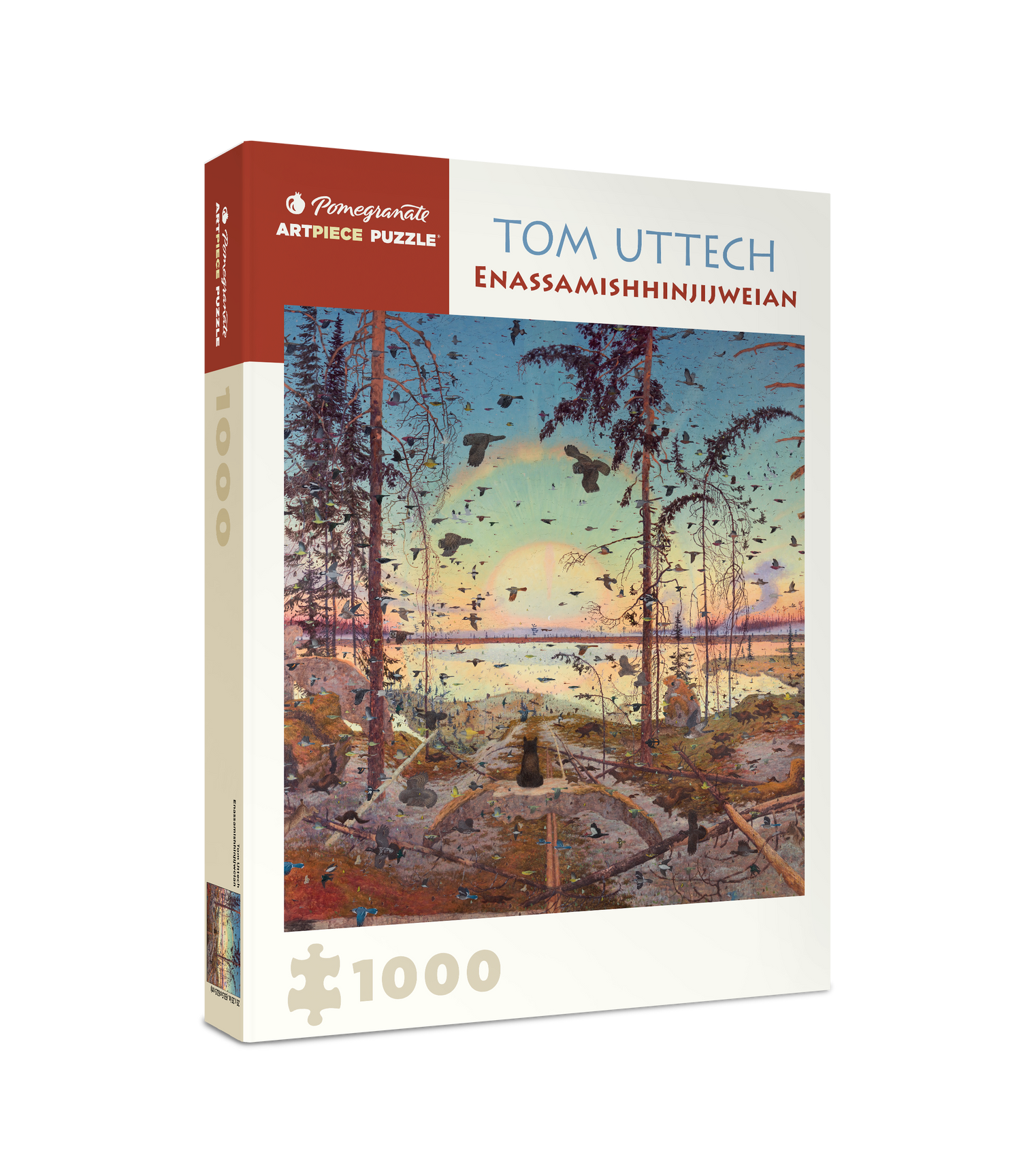 Tom Uttech: Enassamishhinjijweian 1000-piece Jigsaw Puzzle