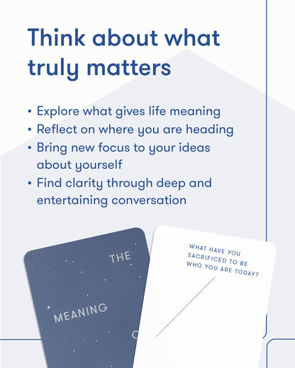 The Meaning of Life Conversation Cards