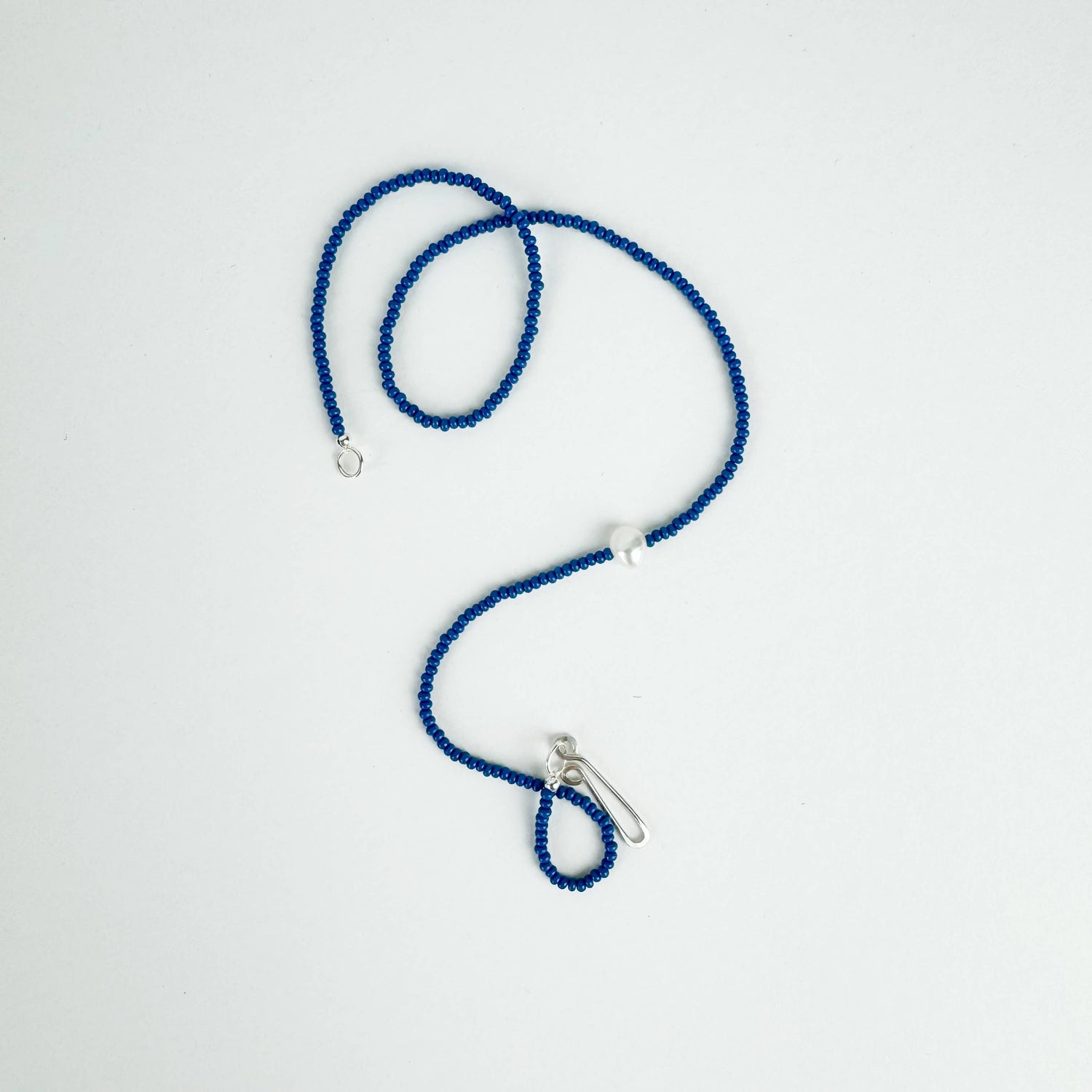 The Khadi Necklace - Deep Blue