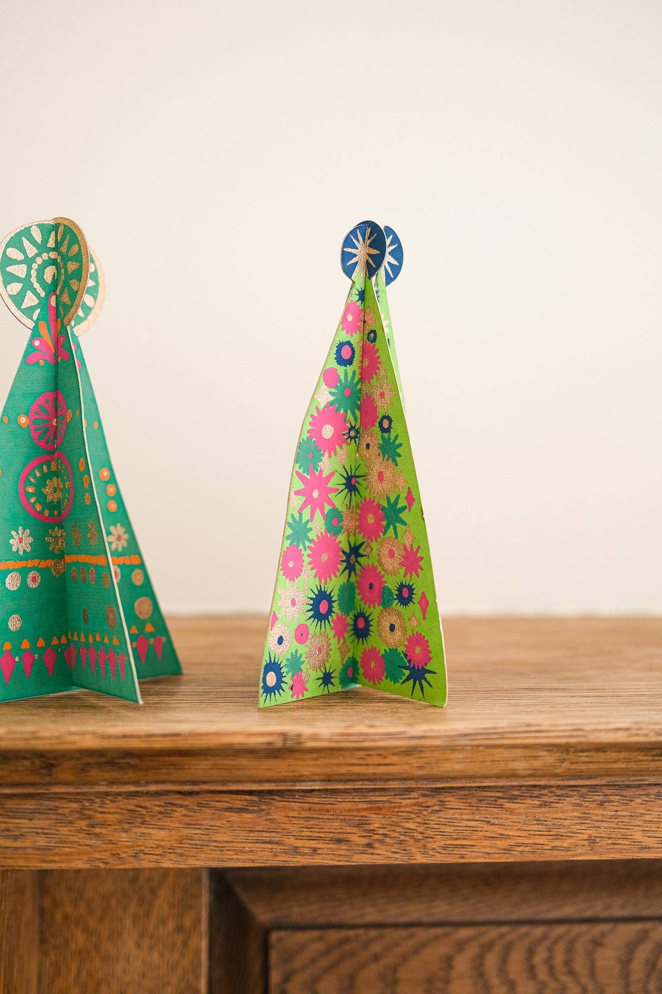 STAR TREE GREETING CARD
