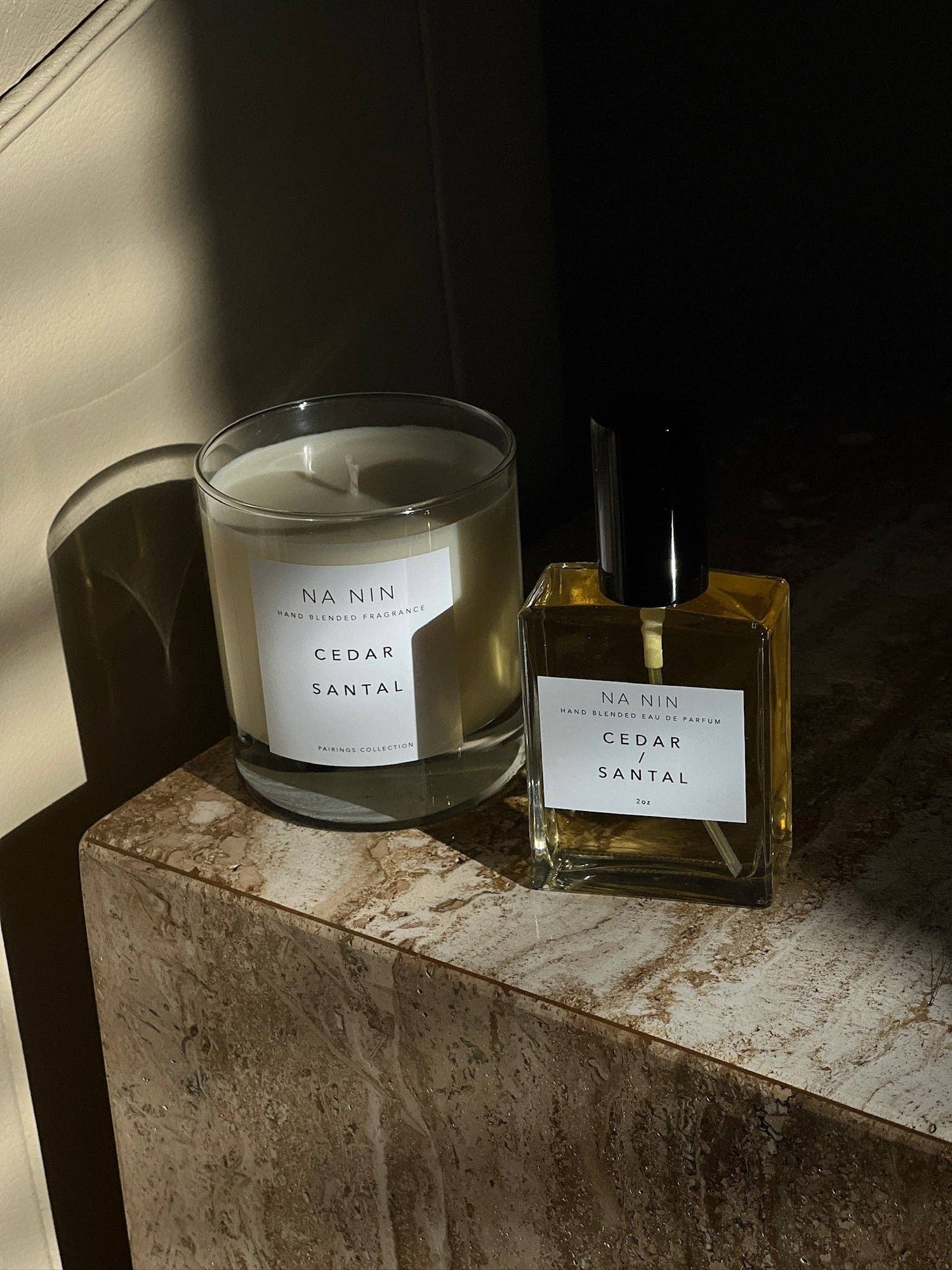 Cedar &amp; Santal Candle / Available in Multiple Sizes