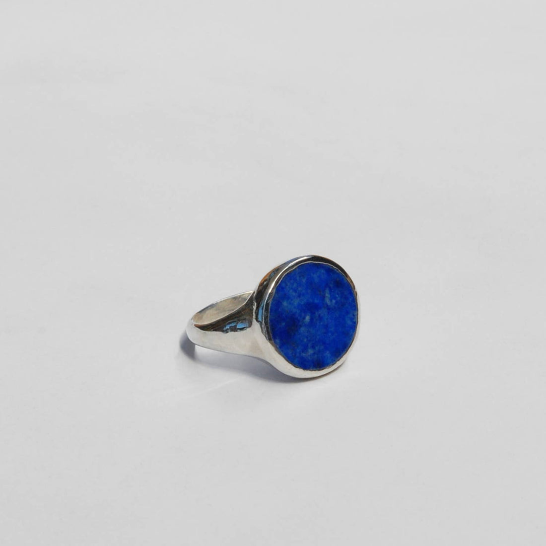 Lacuna Ring in Silver &amp; Lapis