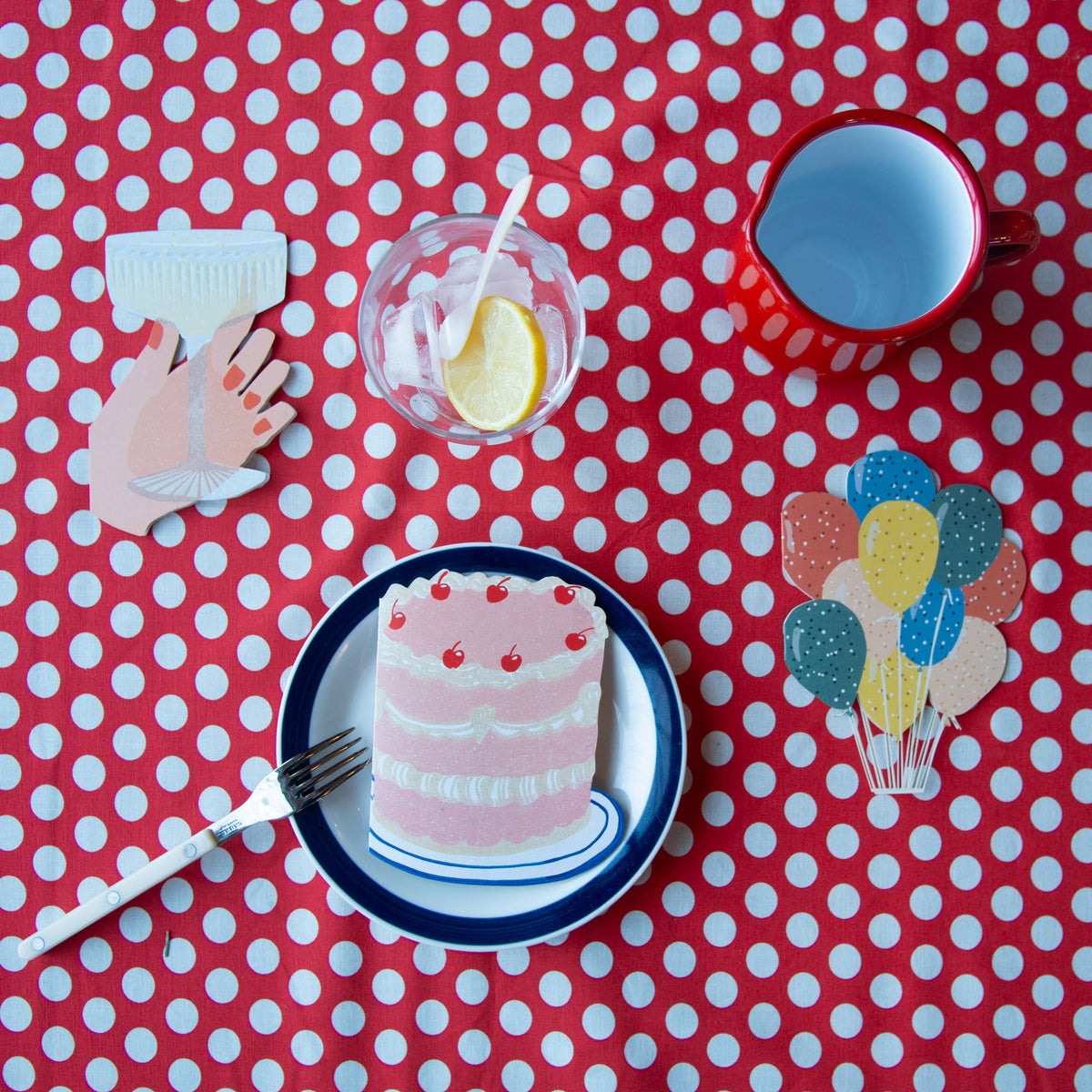 Coupe Chin-Chin - Die Cut Card