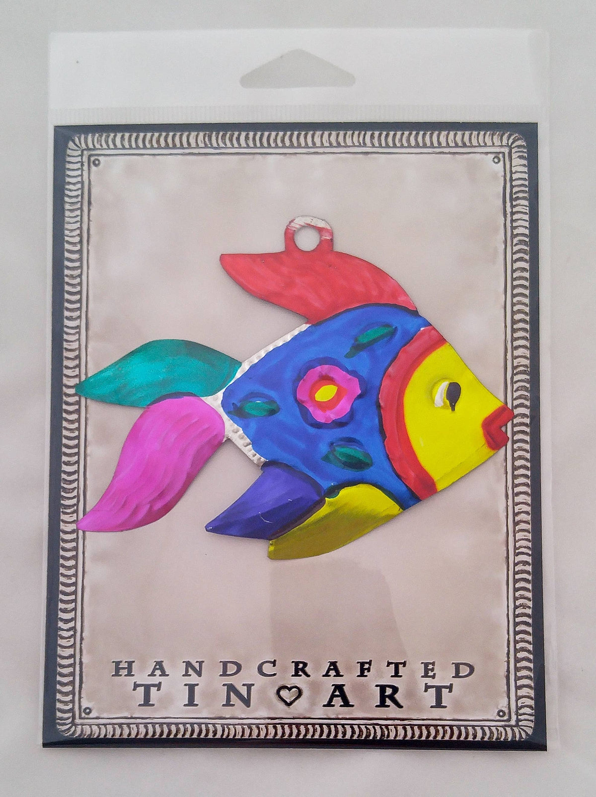 Tin Fish Ornament