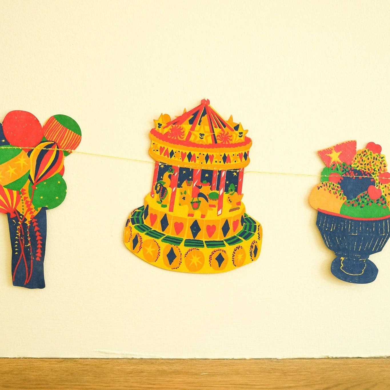 Birthday Party Sewn Garland