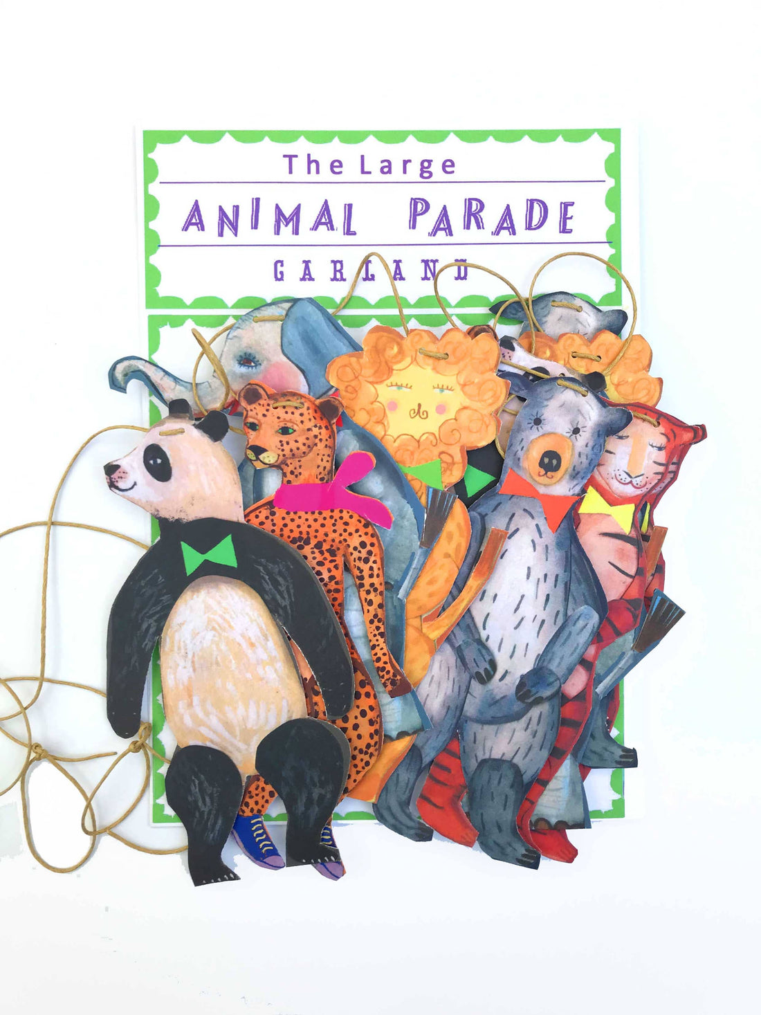 Large Animal Parade Garland