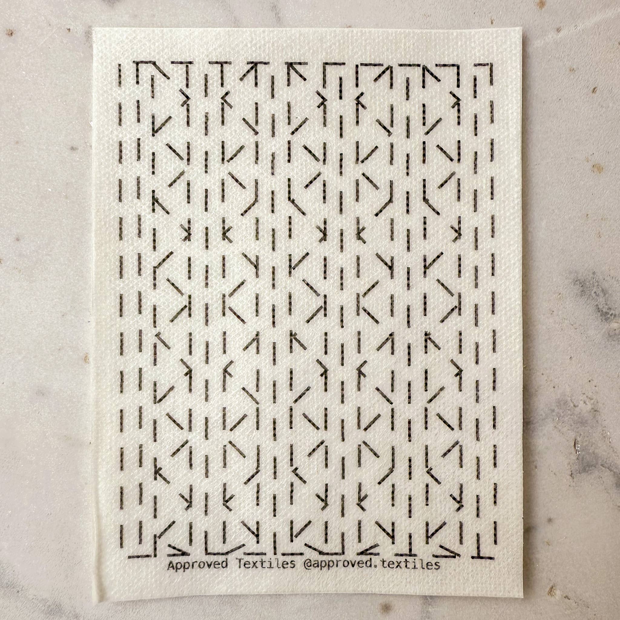 Visual Mending Embellishment Transfer - Anni Albers
