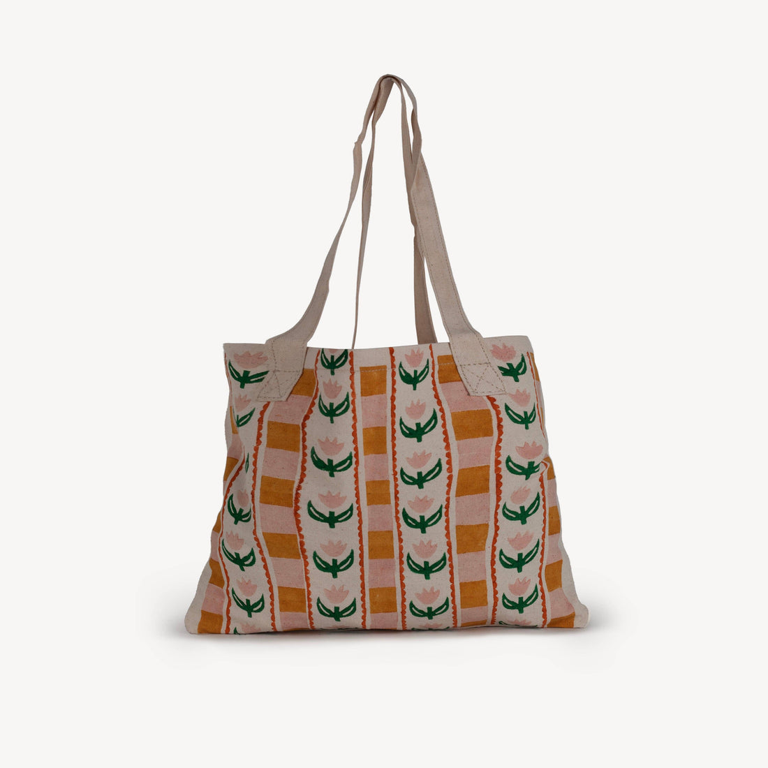 Tulip Print Tote - POS SAMPLE