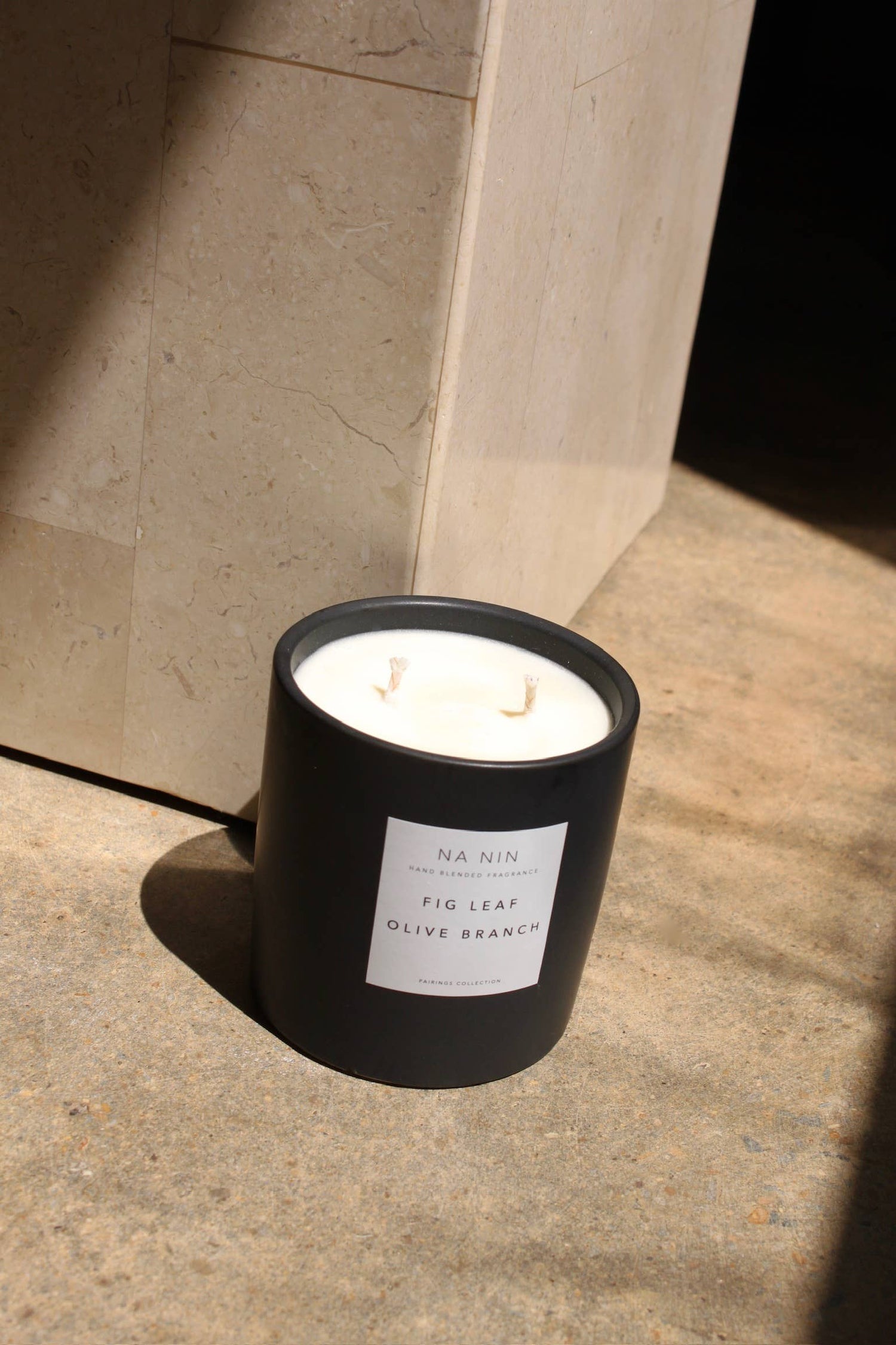 Fig Leaf &amp; Olive Branch Candle / Available in Multiple Sizes