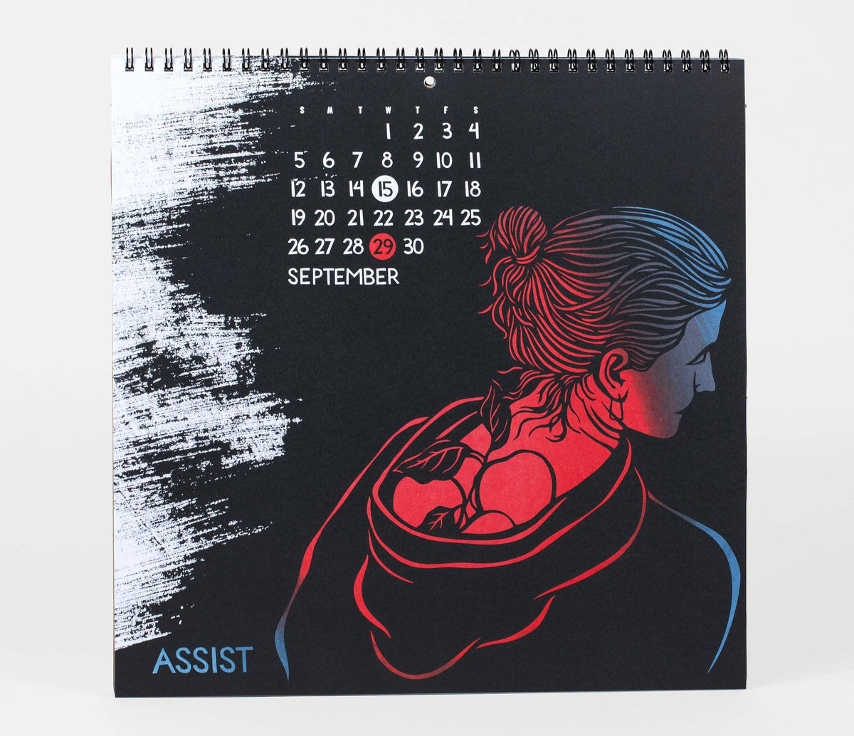 Nikki McClure Shall We Begin 2027 Wall Calendar