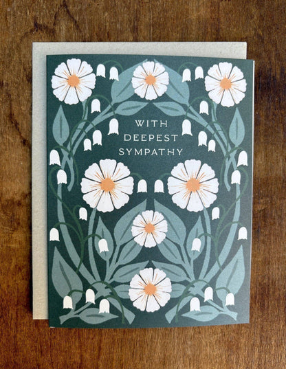 With Deepest Sympathy Greeting Card