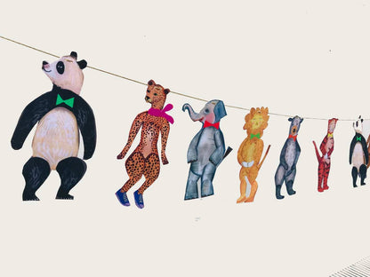 Large Animal Parade Garland