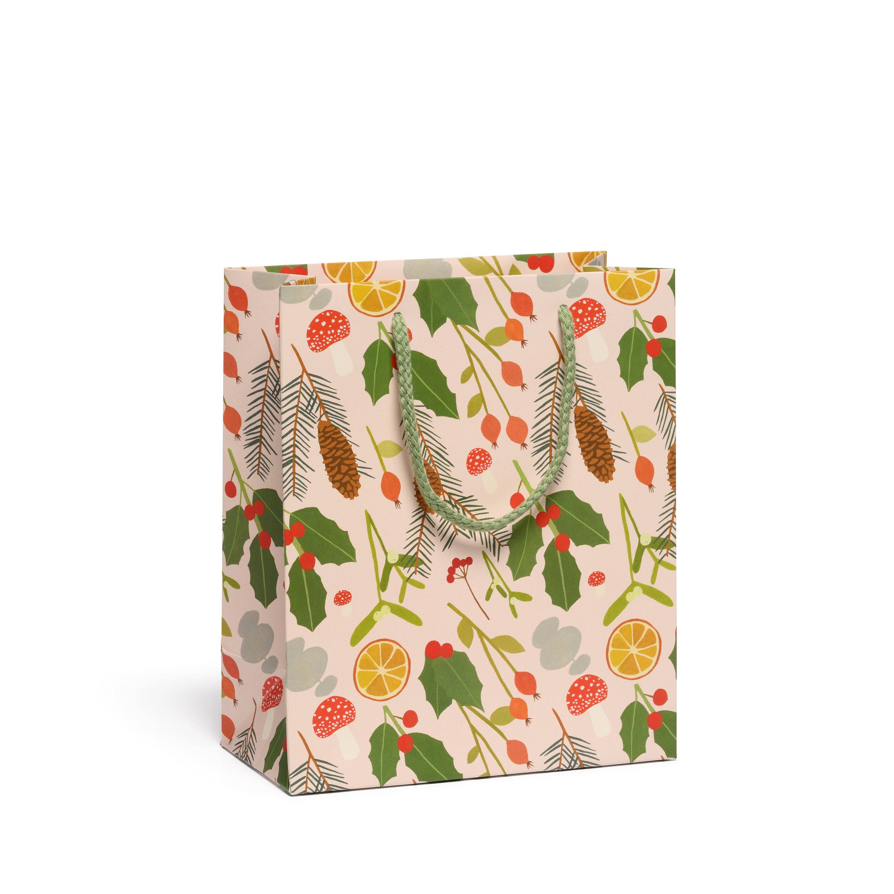 Holiday Greens gift bags: Small