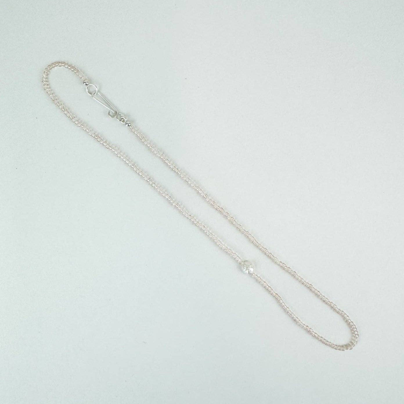 The Khadi Necklace Light Pink Trance