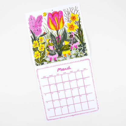 Phoebe Wahl Fairyland 2027 Wall Calendar