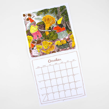 Phoebe Wahl Fairyland 2027 Wall Calendar