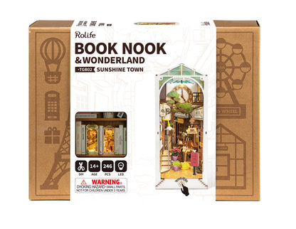 Rolife Sunshine Town DIY Book Nook Kit