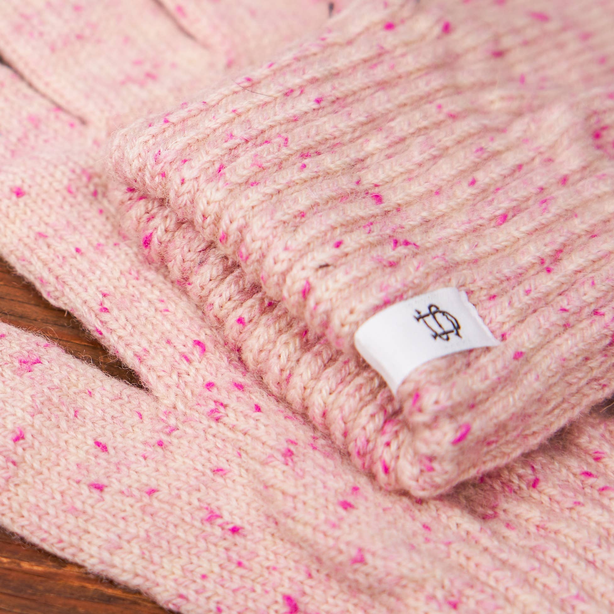 Cherry Blossom Ragg Wool Glove