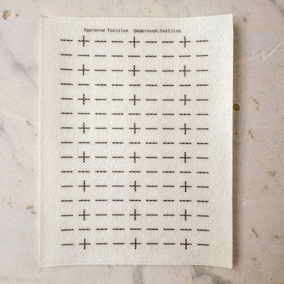 Visual Mending Embellishment Transfer - Agnes Martin