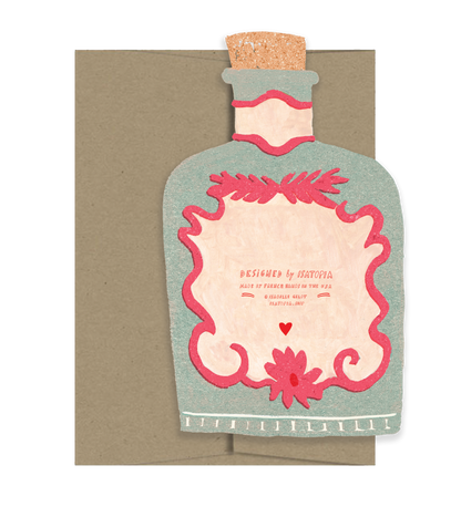 Love Potion - Die Cut Card