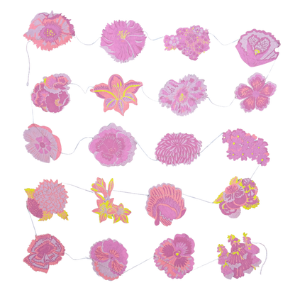 Spring Garden Sewn Garland