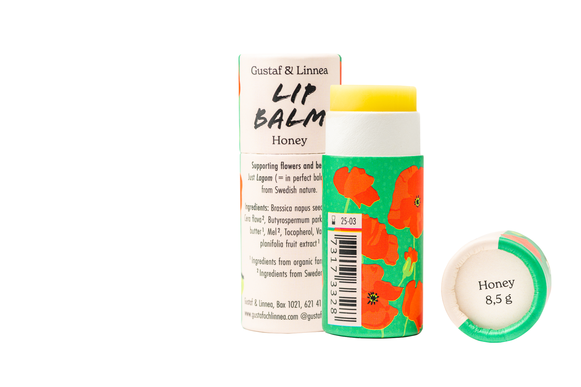 Läppbalsam - Honung - i pappersförpackning