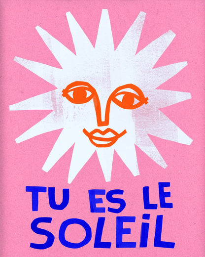 Le Soleil Art Print