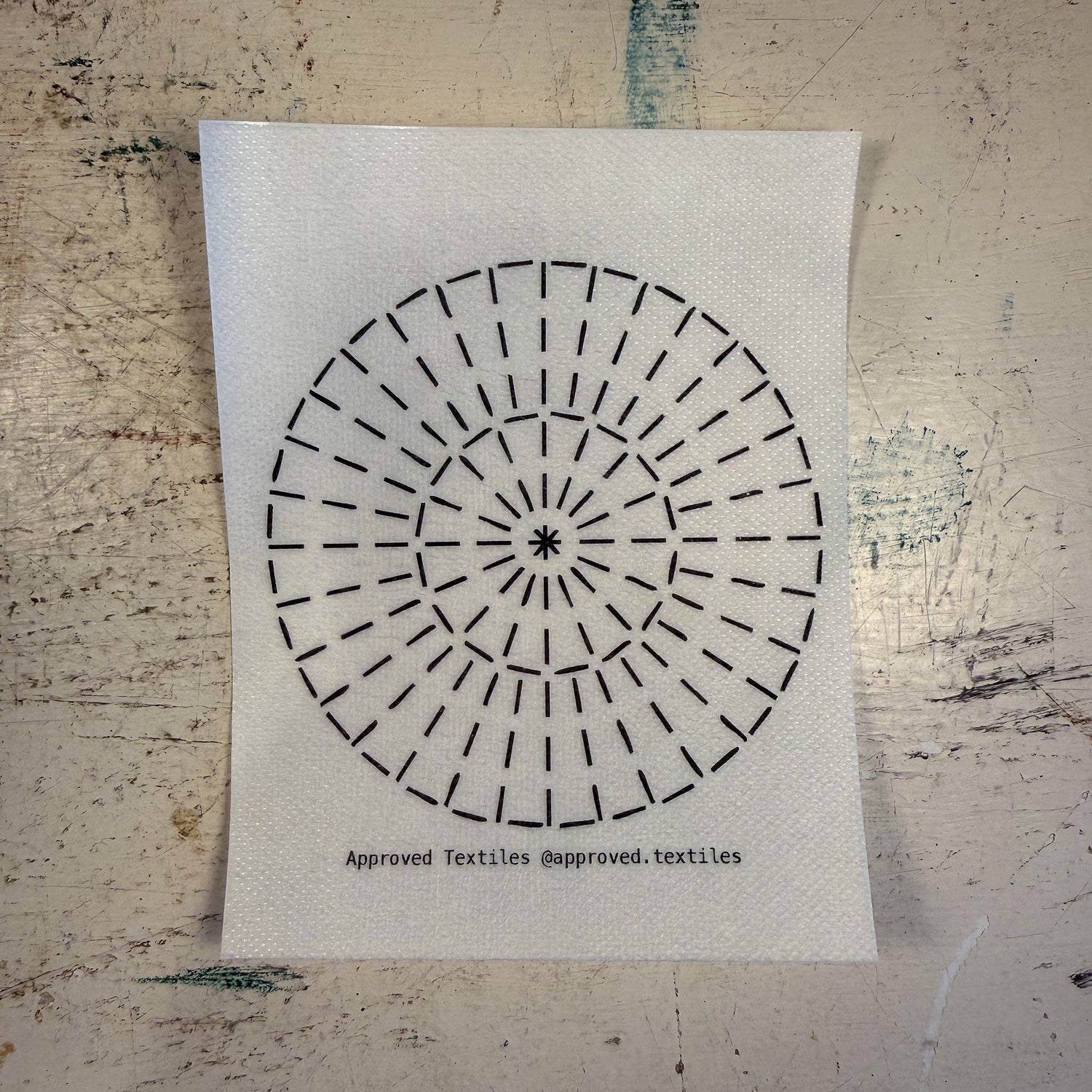 Visual Mending Embellishment Transfer- Battoir Mending
