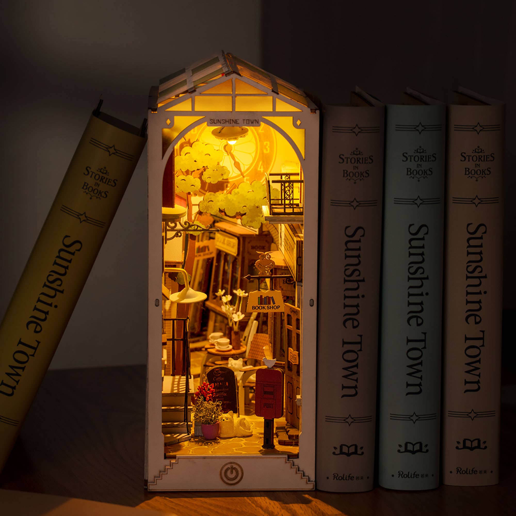 Rolife Sunshine Town DIY Book Nook Kit