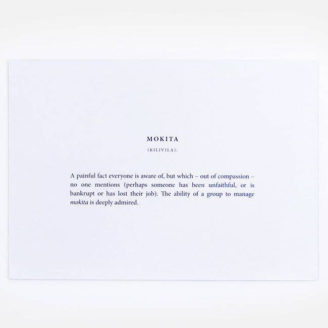 Untranslatable Words Card Set