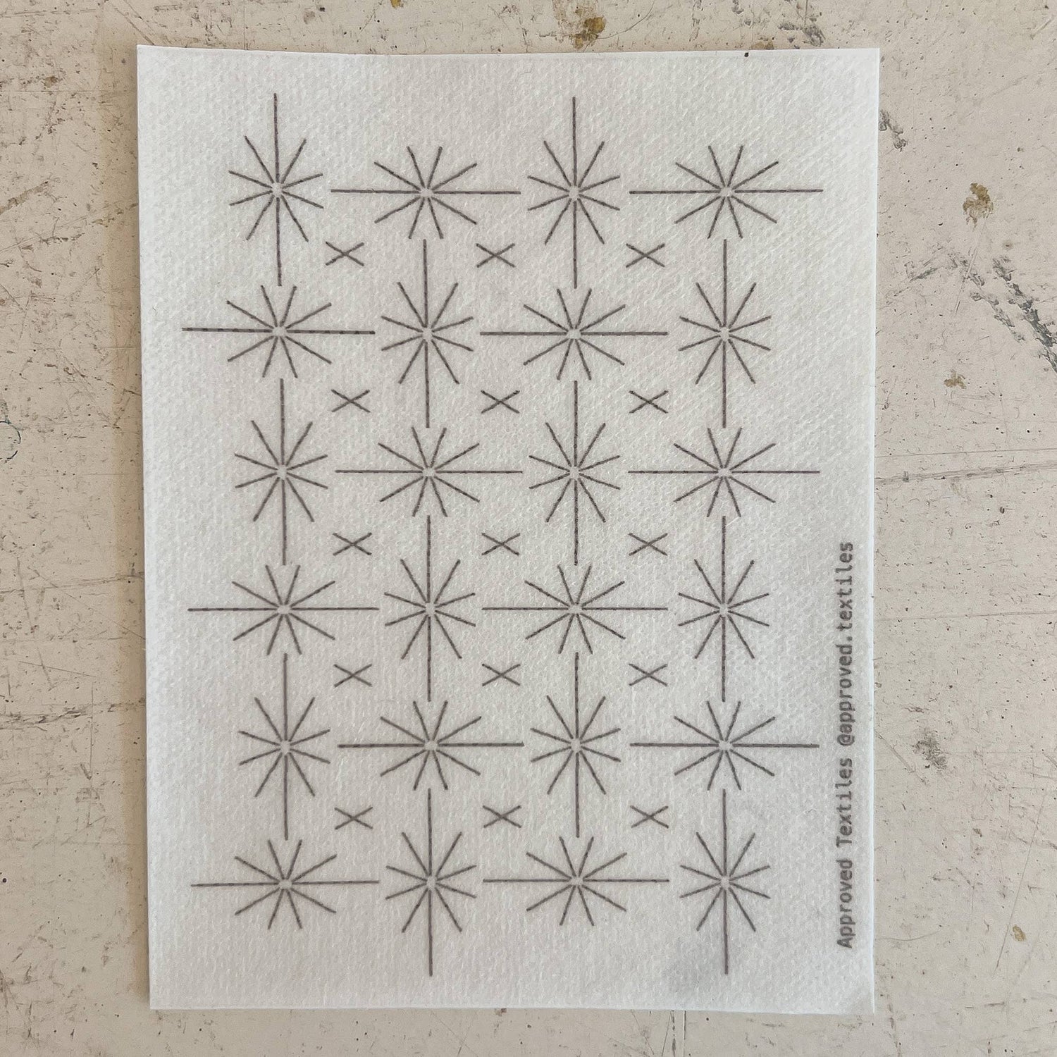 Visual Mending Embellishment Transfer - Stars