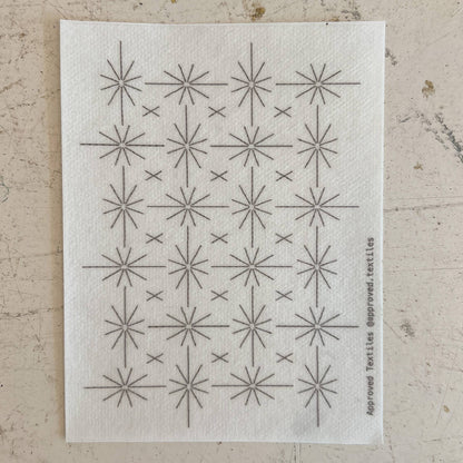 Visual Mending Embellishment Transfer - Stars